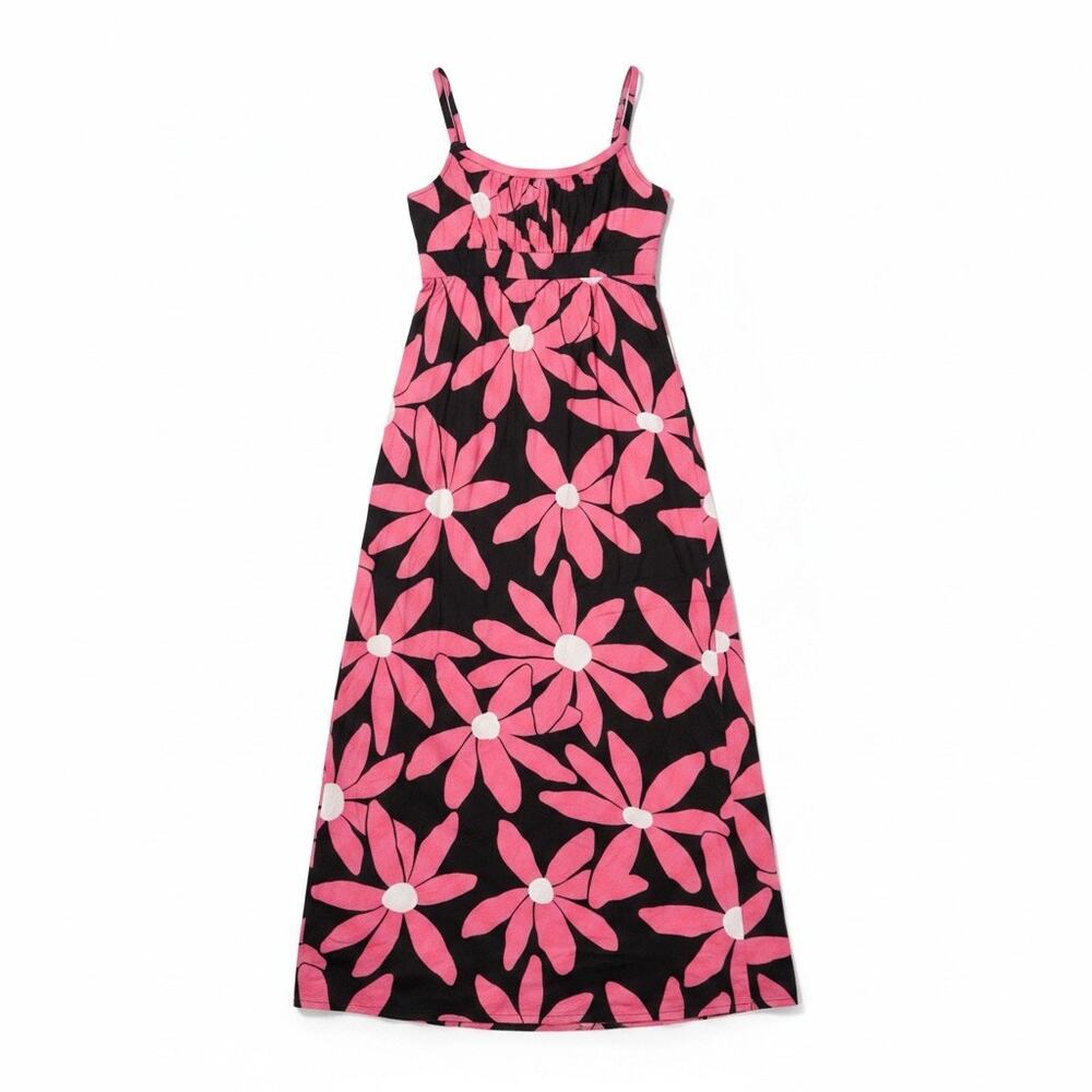 Boden 100% Cotton Floral Maxi Dress Fully Lined Adjustable Strap 6L NWOT - Picture 2 of 9